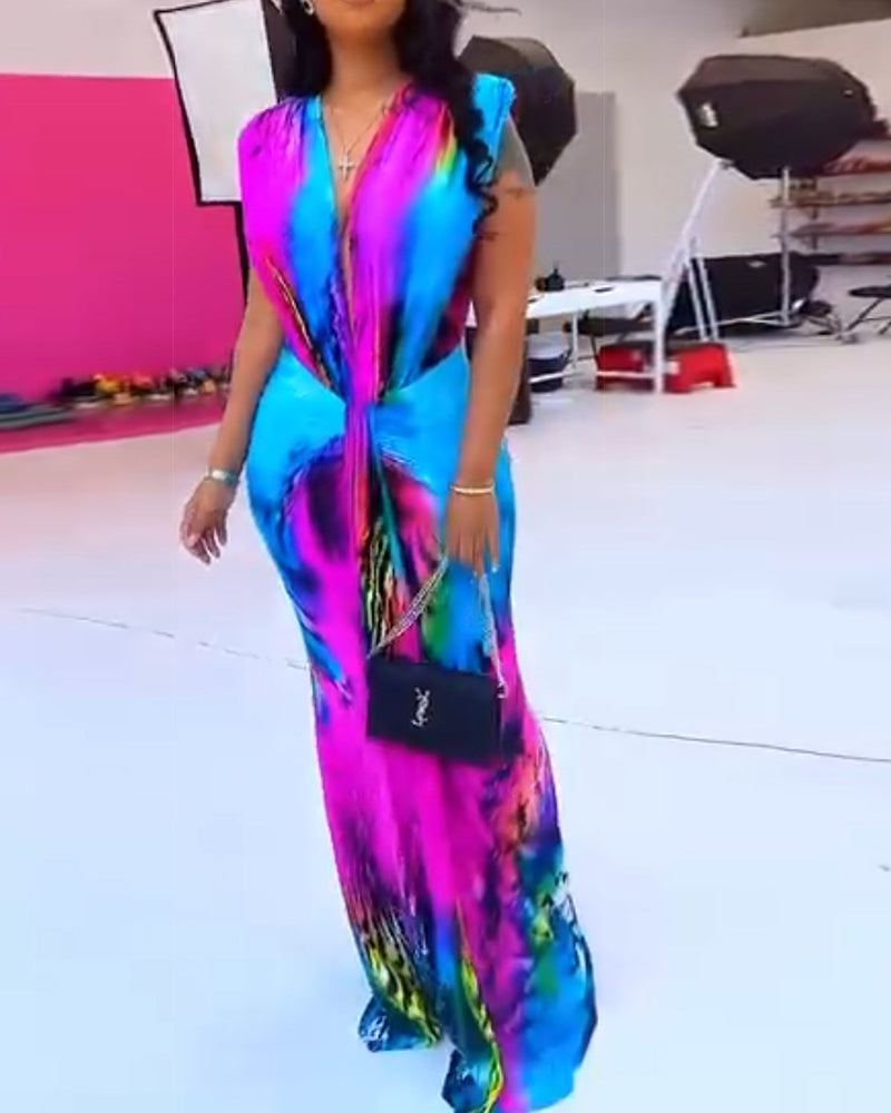 Robe sans manches et taille cintrée