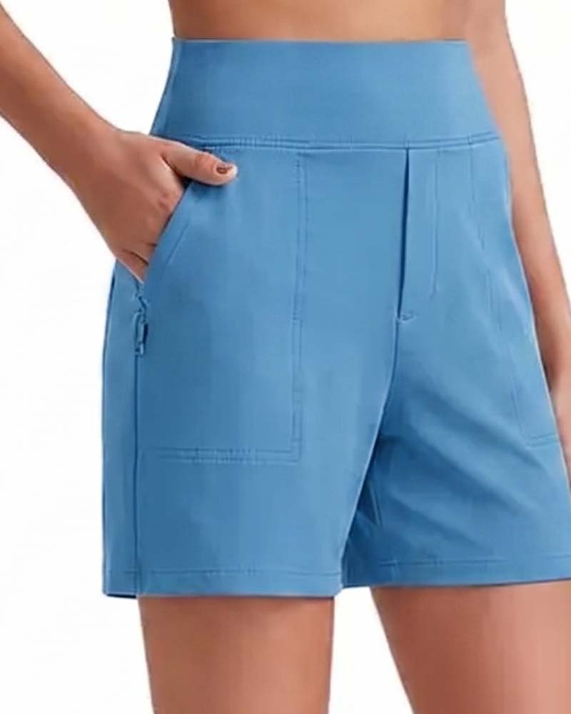 Shorts Taille Haute Athlétique Course