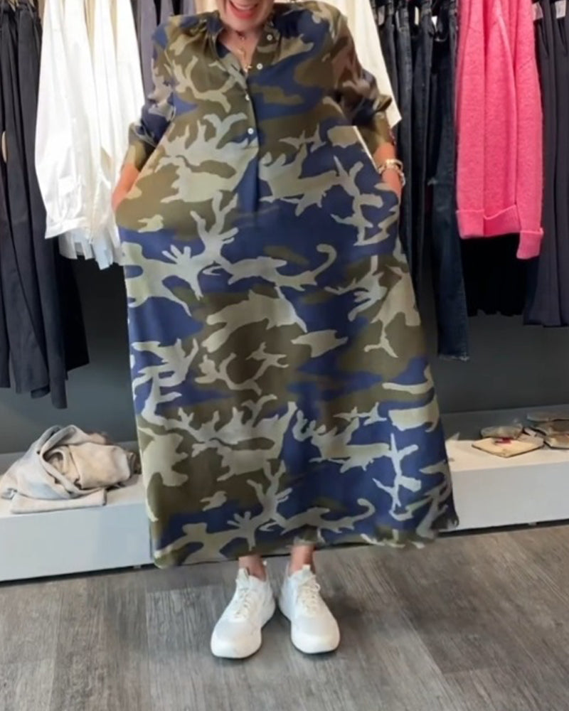 Robes avec styles et imprimés camouflage