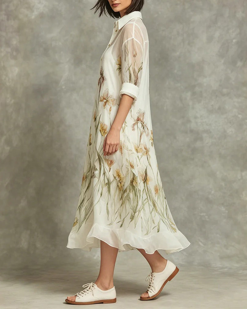 Set Bretelle Spaghetti Robe + Revers Couverture