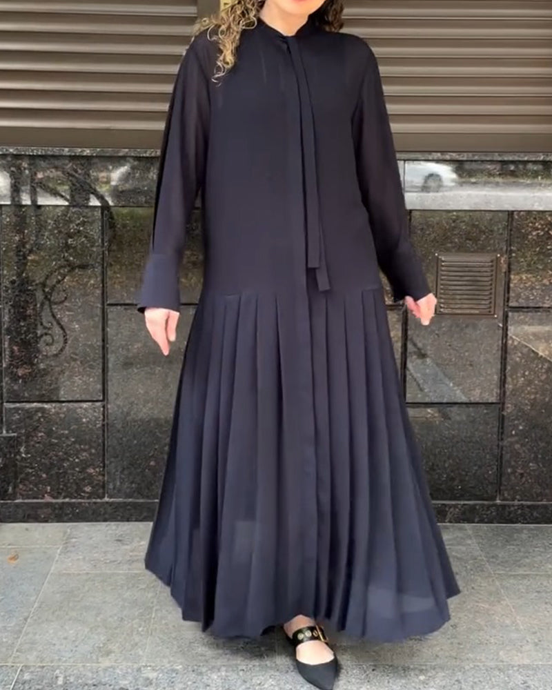 Ensemble Slip Plissé Robe