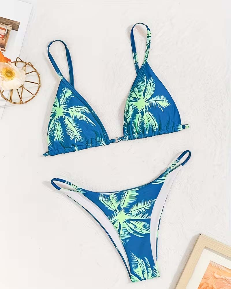 Bikini Bretelles Spaghetti Taille Basse