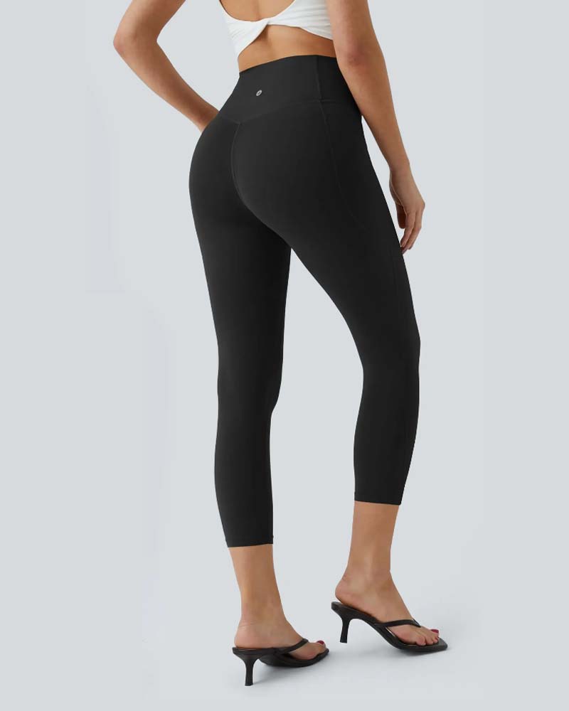 Leggings Taille Haute Sept-Huitièmes Modelant Yoga