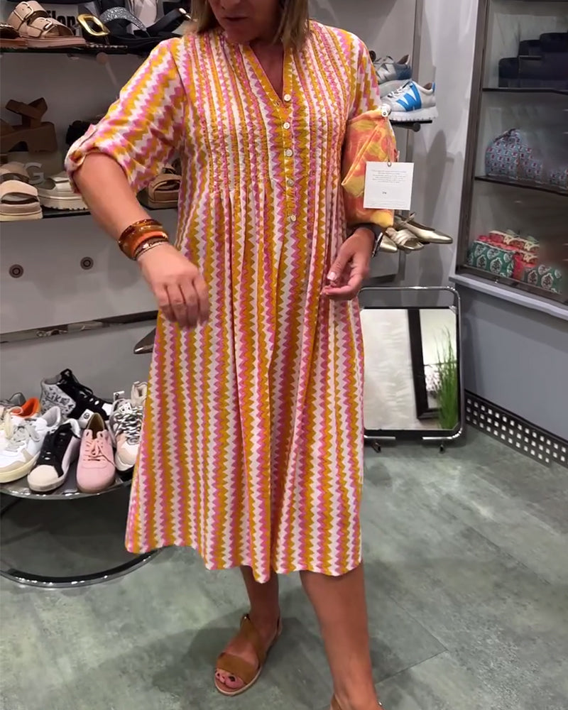 Obe À Imprimé Vagues