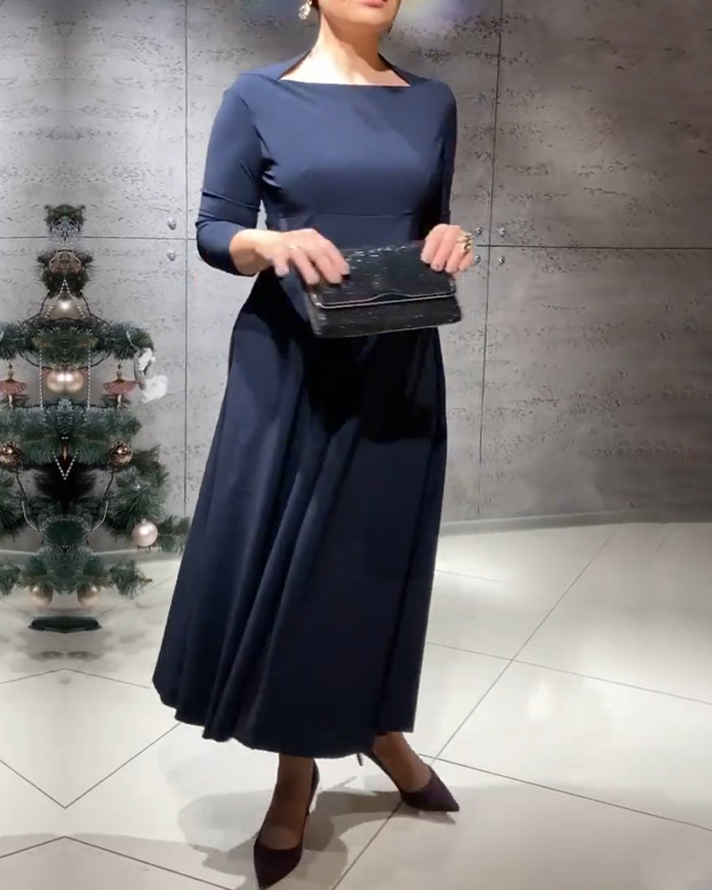 Robe décontractée maxi élégante