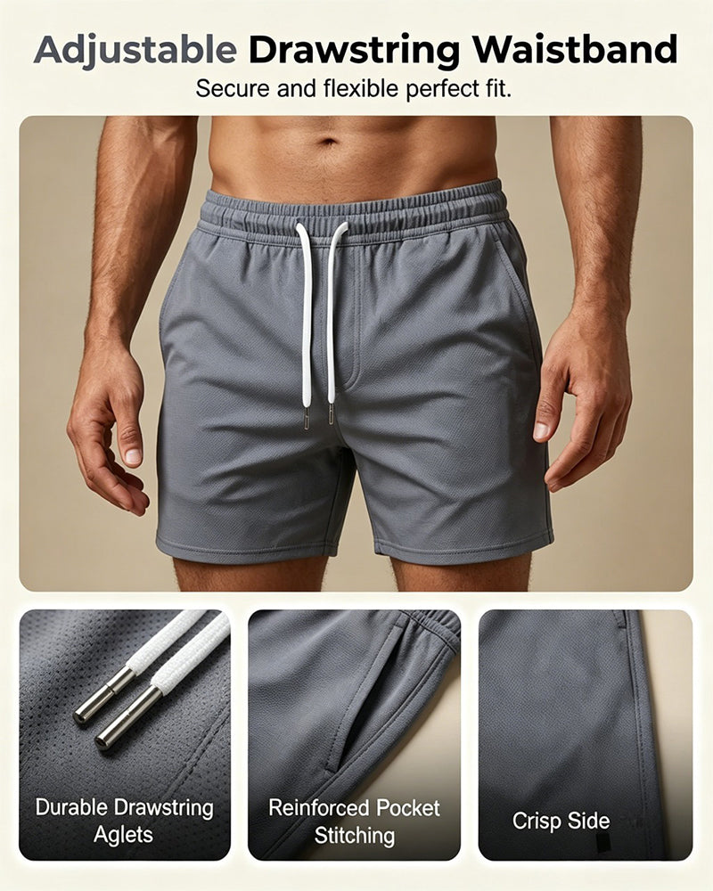 Set Rayé Polo Homme Short