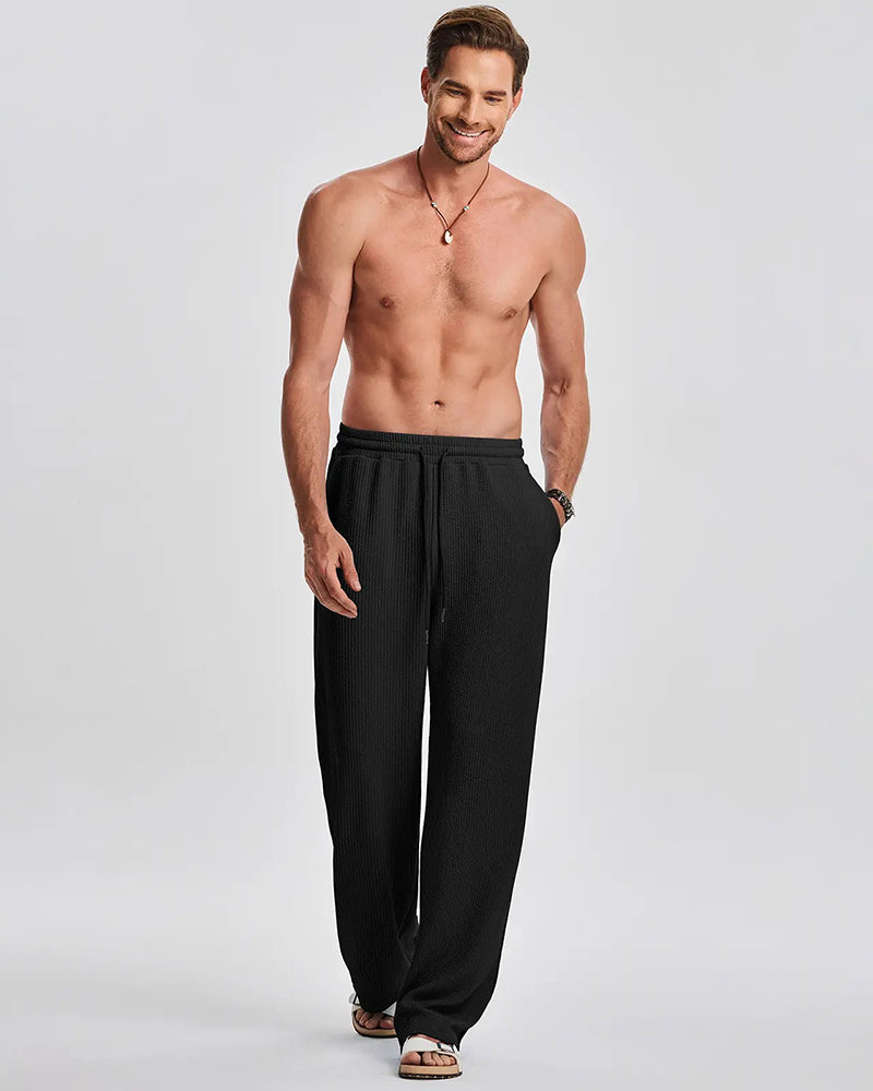 Ensemble Homme Uni Sans Manche