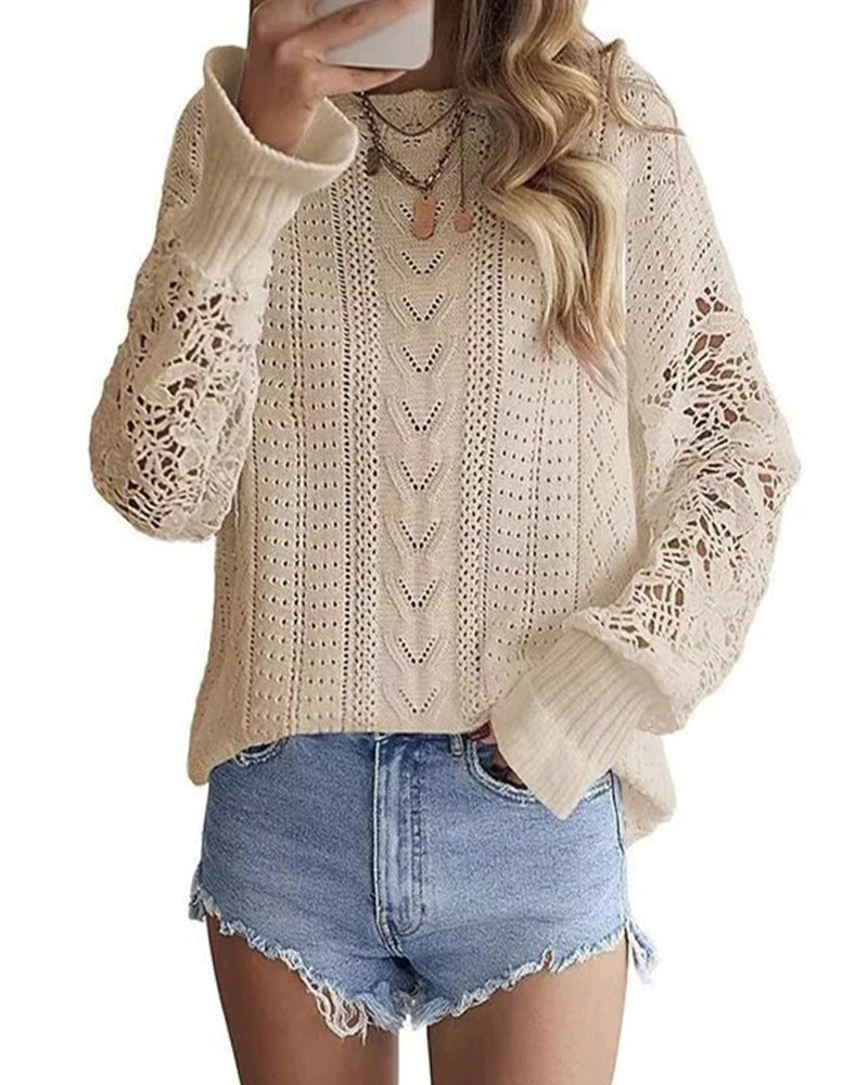 Pull Uni Col Rond