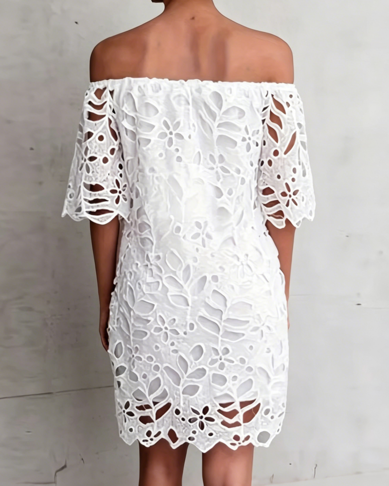 Robe Une Épaule Évidé