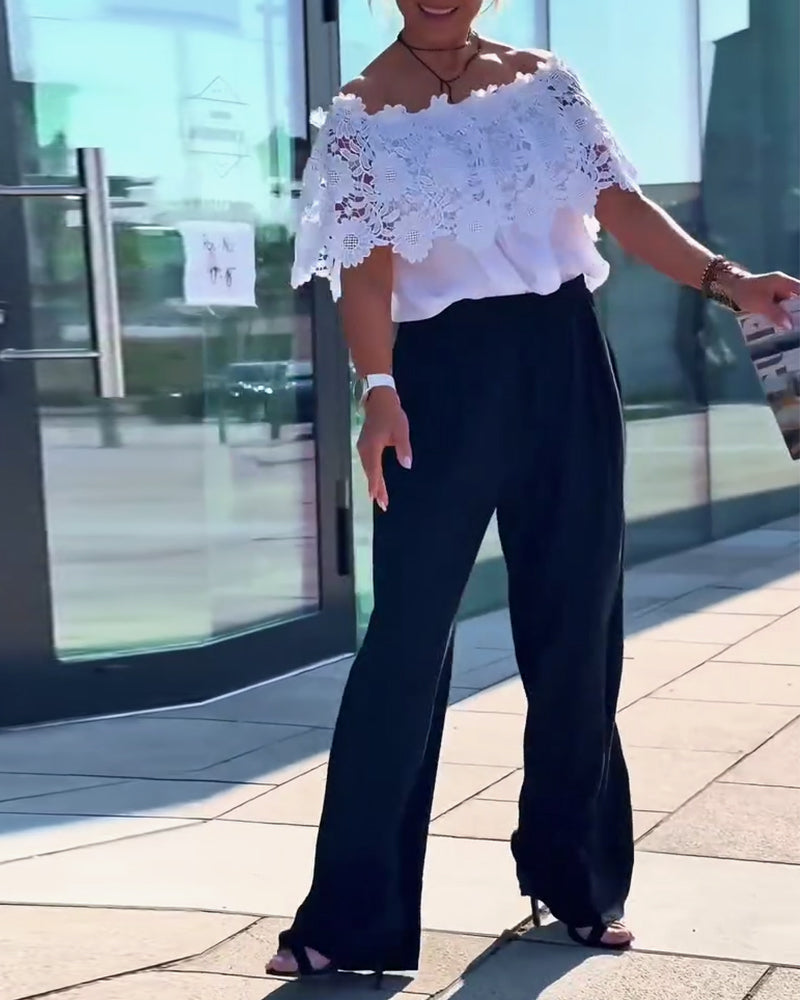 Blouse Dentelle Design Mode