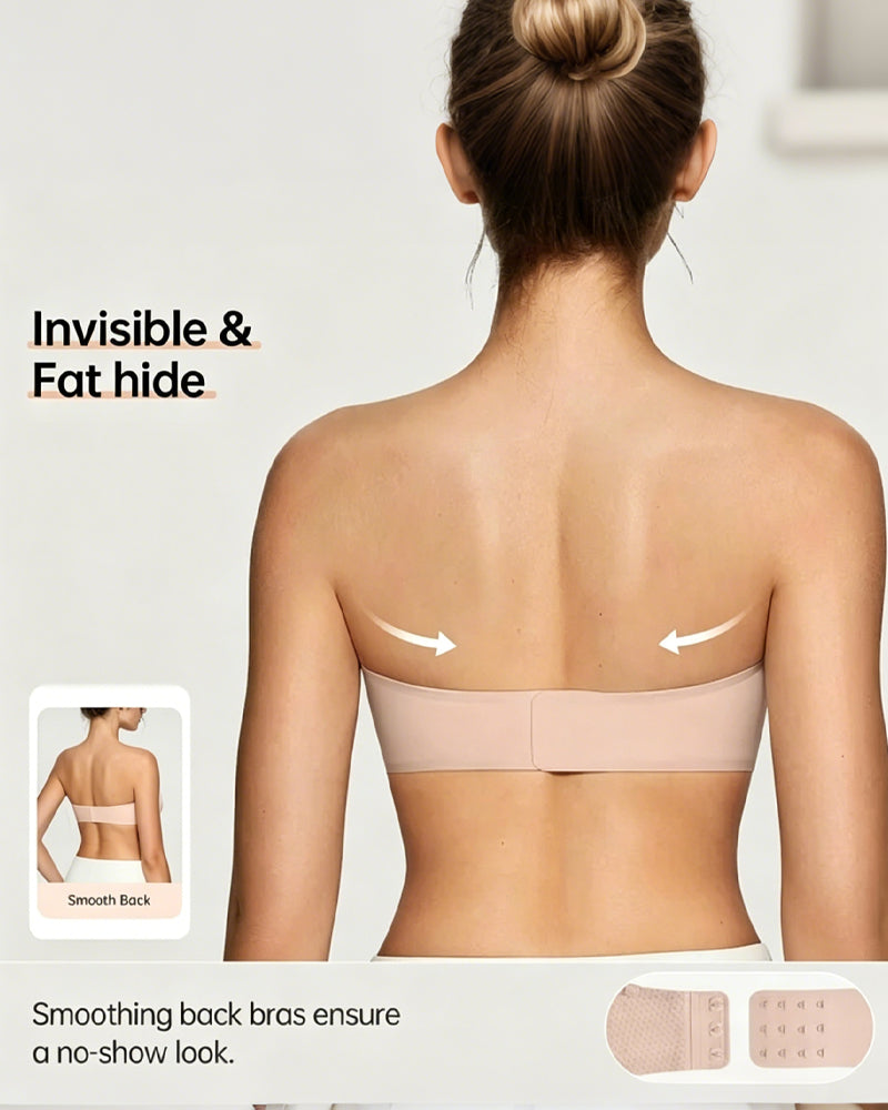Soutien-Gorge Sans Bretelles Uni Push-Up