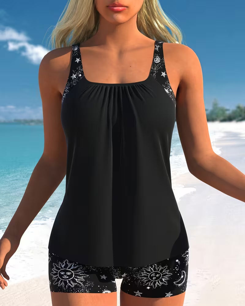 Tankini Soleil Imprimé Boyshort