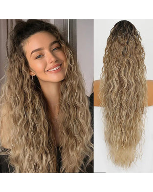 Extension De Cheveux Bouclés Ondulés Crépus