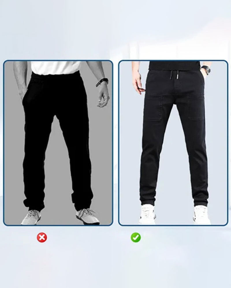 Pantalon Stretch Élevé Multi-Poche Durable Cargo