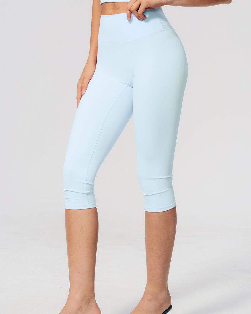 Leggings Yoga Taille Haute Mi-Longue