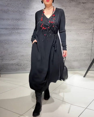 Robes aux couleurs unies et liens