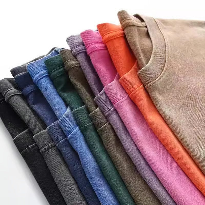 T-Shirt Hommes Vintage Loose