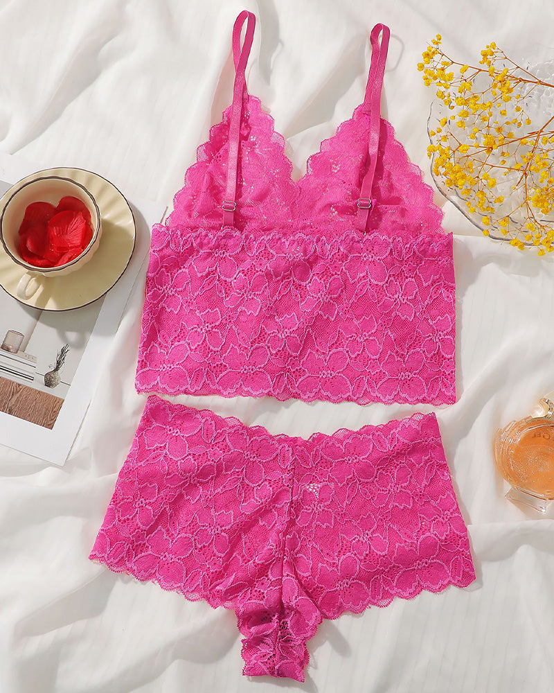 Ensemble Sexy Dentelle Lingerie