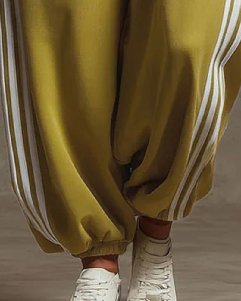 Combinaison Hip Hop Rayé