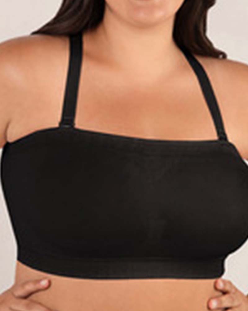 Lingerie Grande Taille Amovible Sans Bretelles