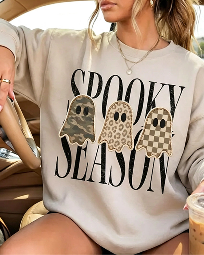 Sweat‑shirt Col Rond Manches Longues