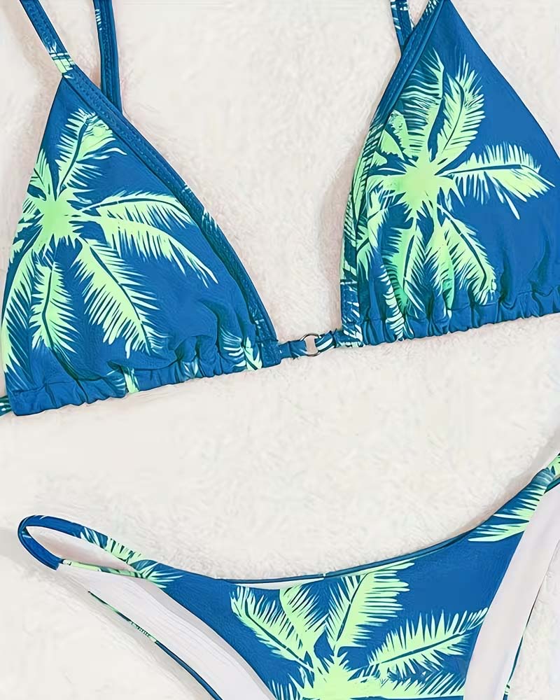 Bikini Bretelles Spaghetti Taille Basse