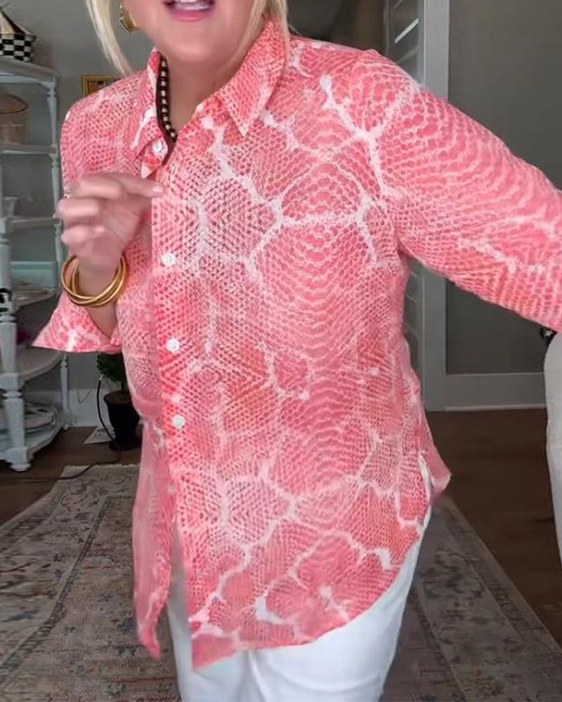 Blouse Avec Boutonnée Et Texturée Caractéristiques