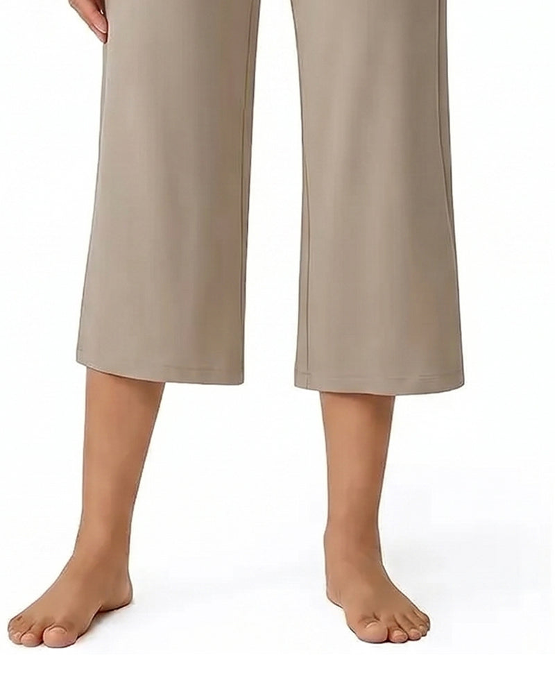 Pantalon Ajusté Décontracté Polyvalent Poche