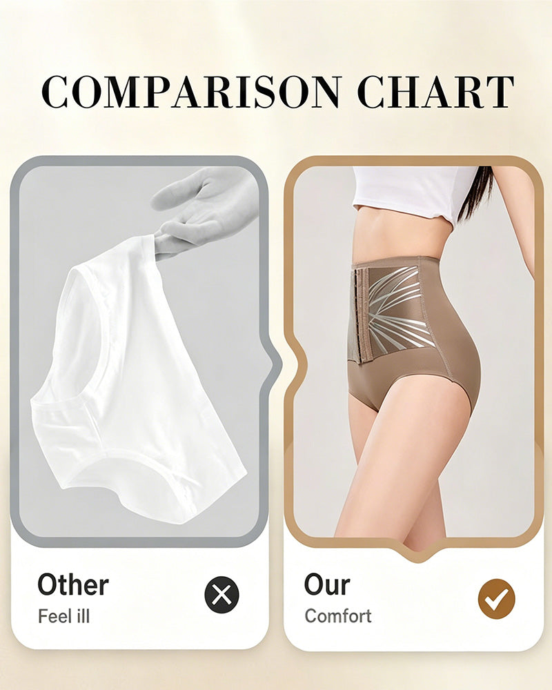 Lingerie Taille Haute Shapewear Affinant Les Fesses