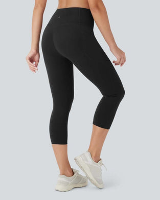 Leggings Taille Haute Sept-Huitièmes Modelant Yoga