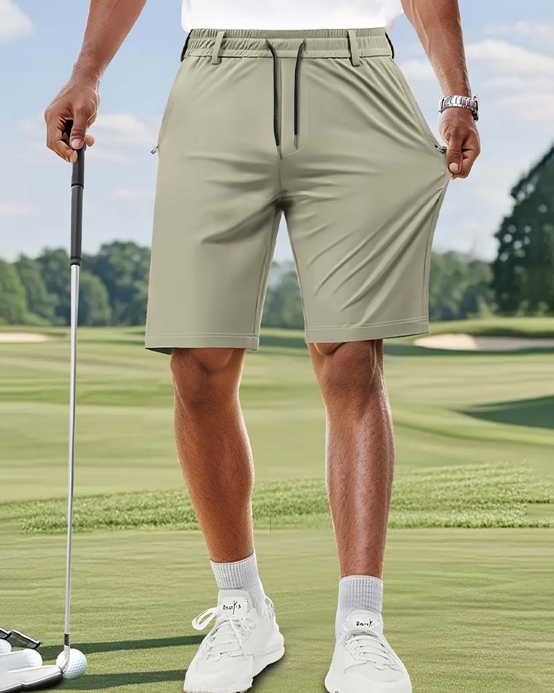 Shorts Taille Élastique Cordon Homme