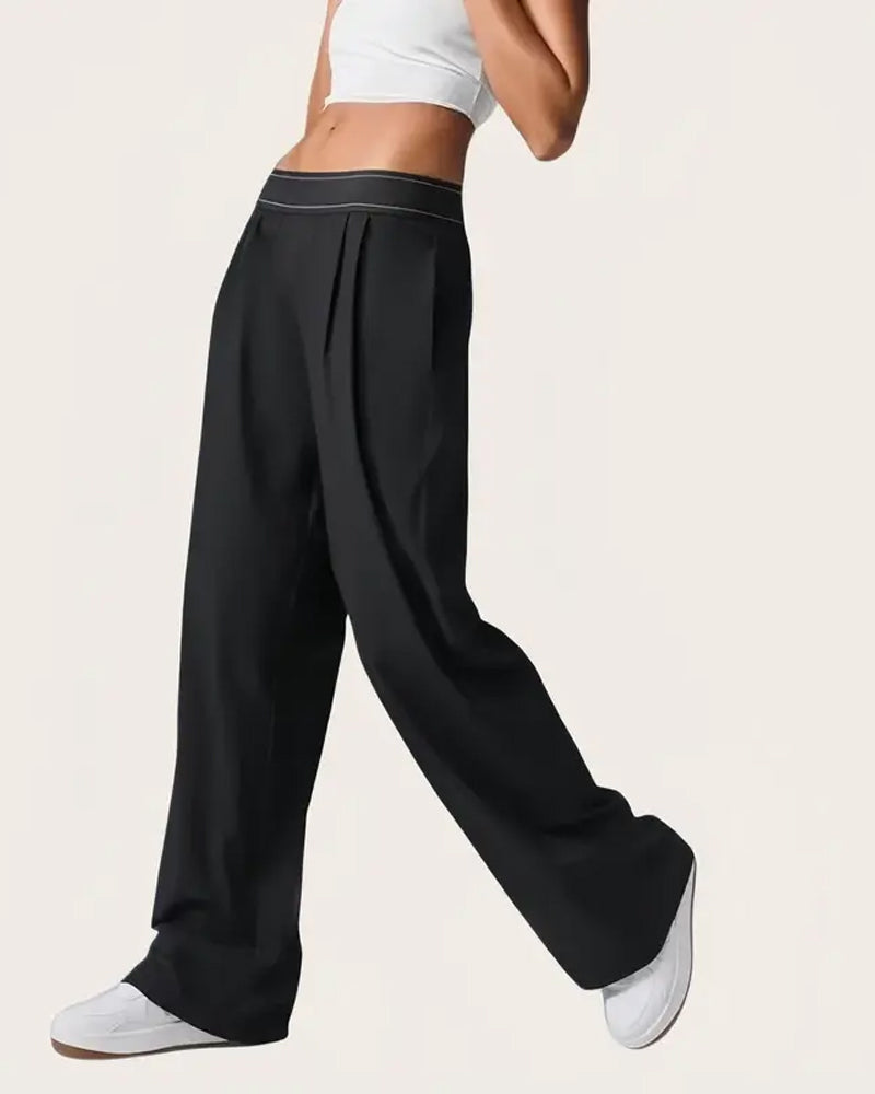 Pantalon Long Décontracté Uni