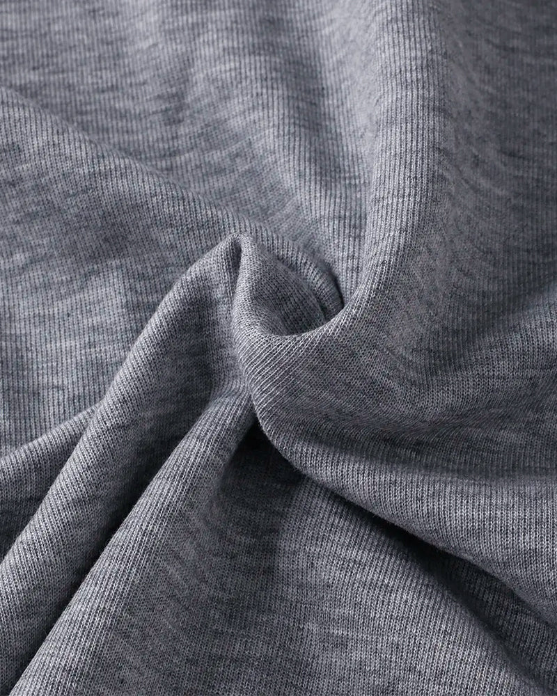 Hoodie Unie Décontracté Manche Courte