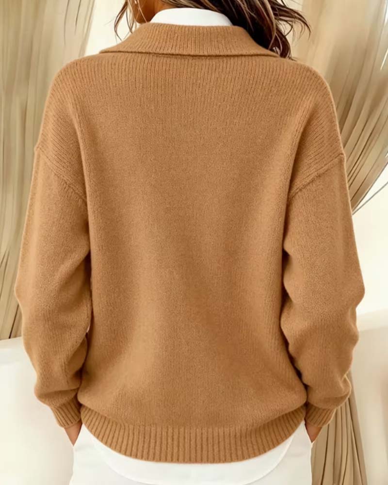 Pull Manches Longues Uni