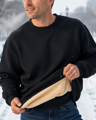 Sweatshirt Col Rond Unie Homme