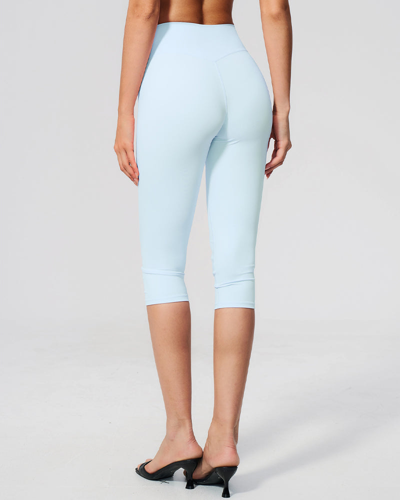 Leggings Yoga Taille Haute Mi-Longue
