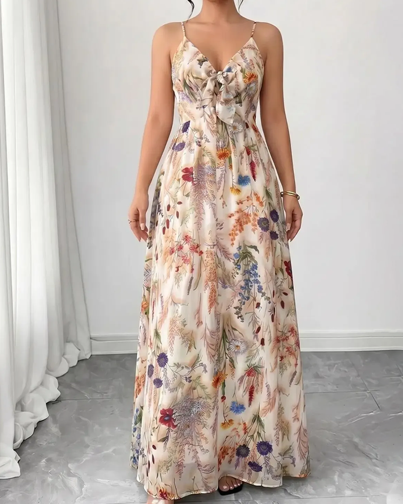 Robe Décontractée Camisole Maxi