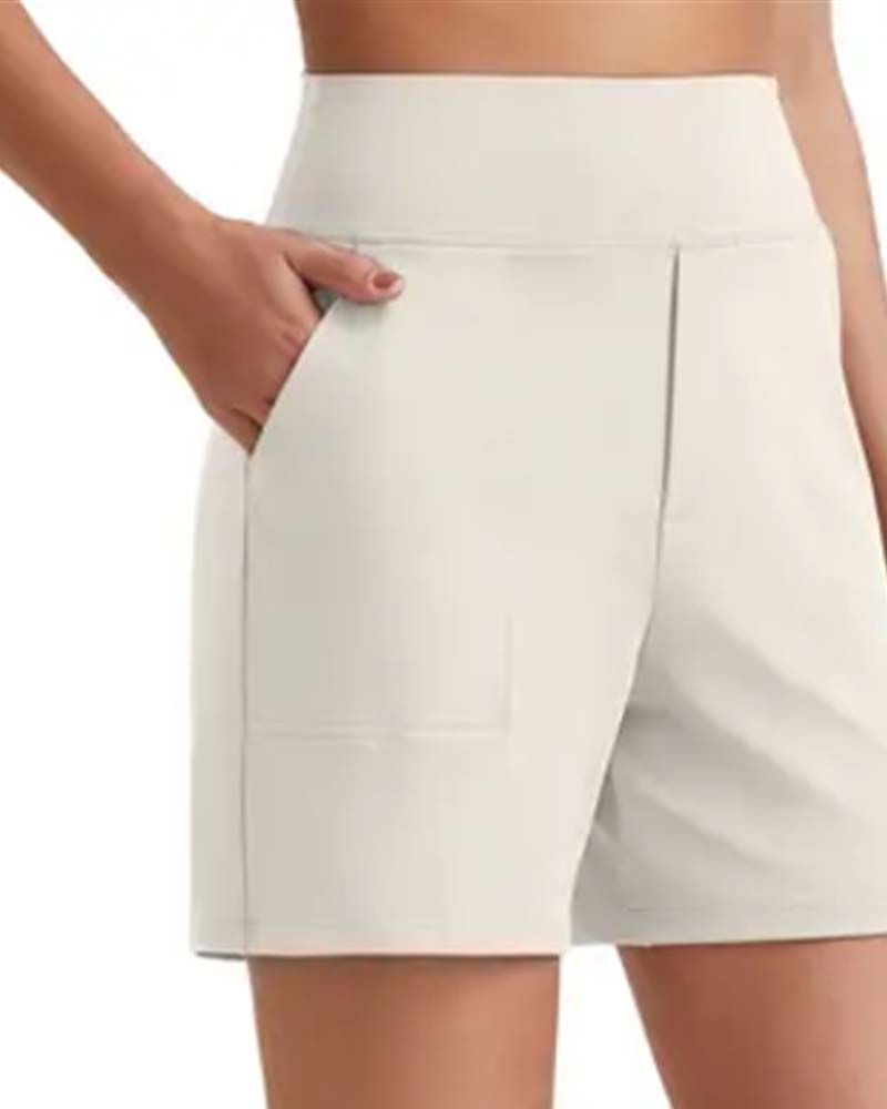 Shorts Taille Haute Athlétique Course
