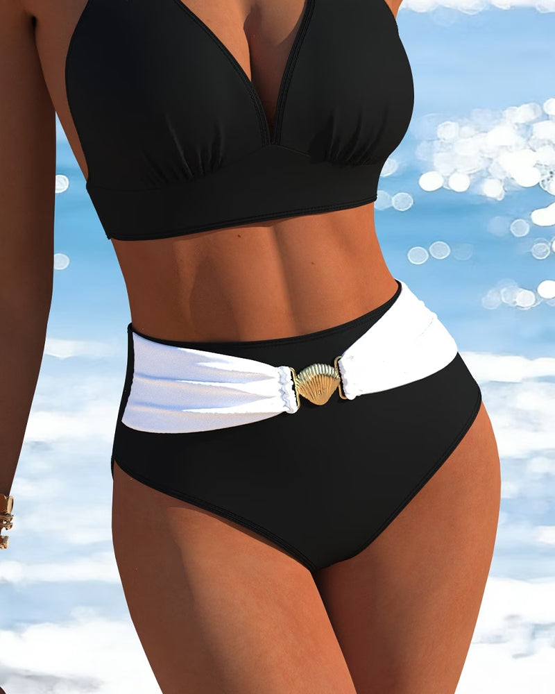 Bikini Double String Halter Créateur
