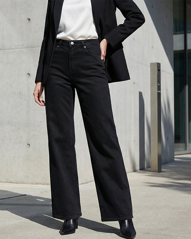 Jean Ample Jambe Droite