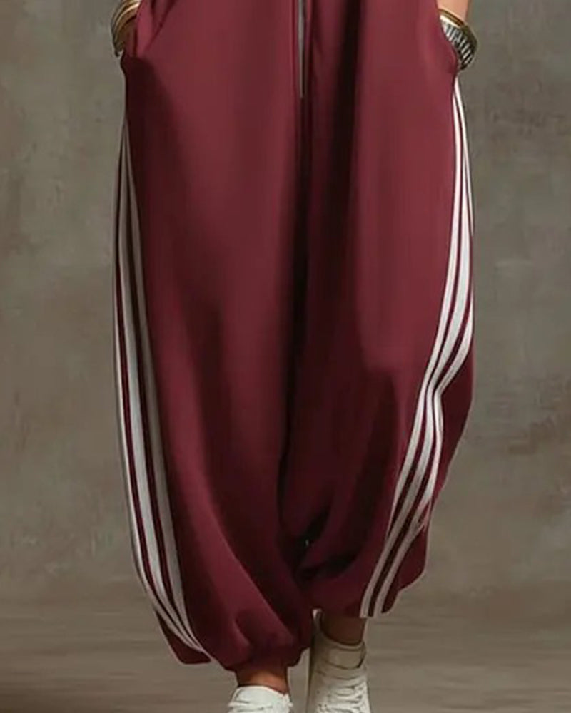 Combinaison Hip Hop Rayé