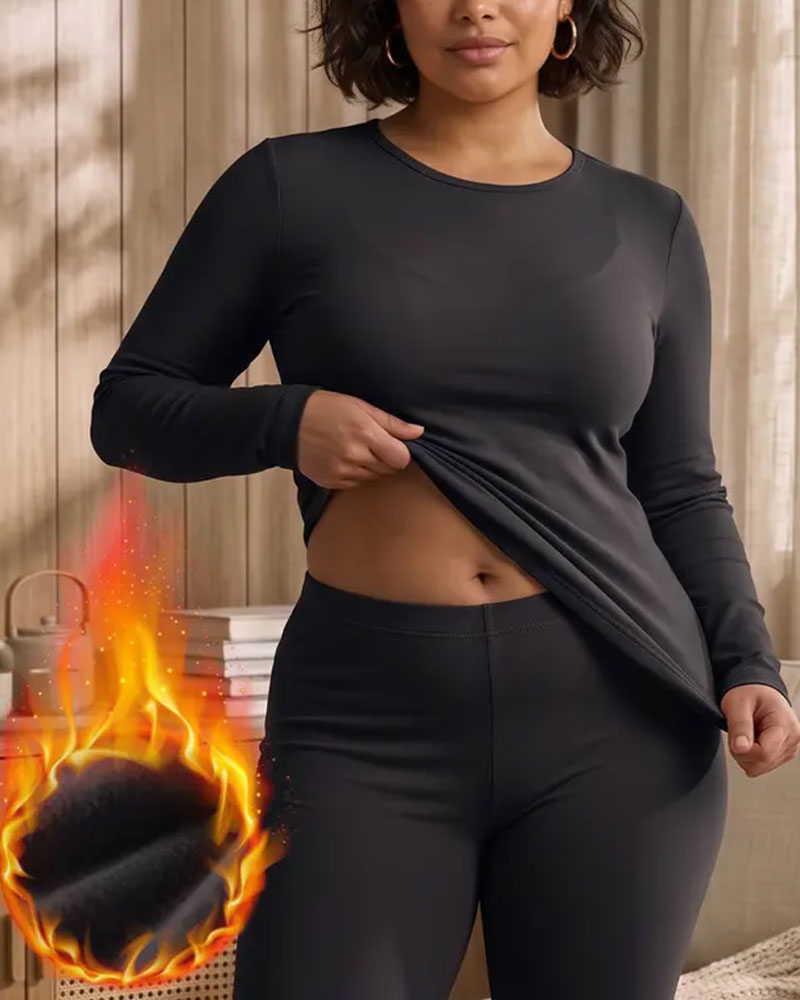 Ensemble De Sous-Vêtements Brossé Thermique