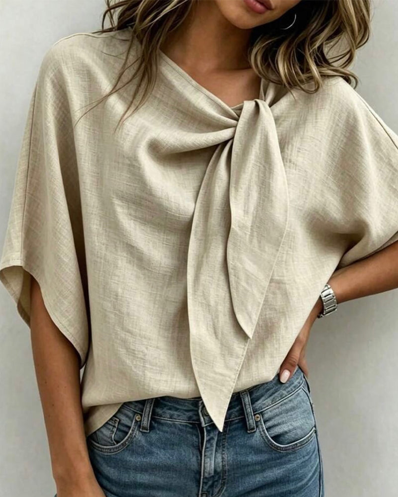 Blouse Décontractée Uni