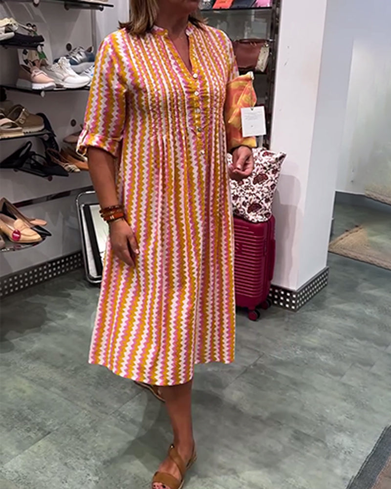 Obe À Imprimé Vagues