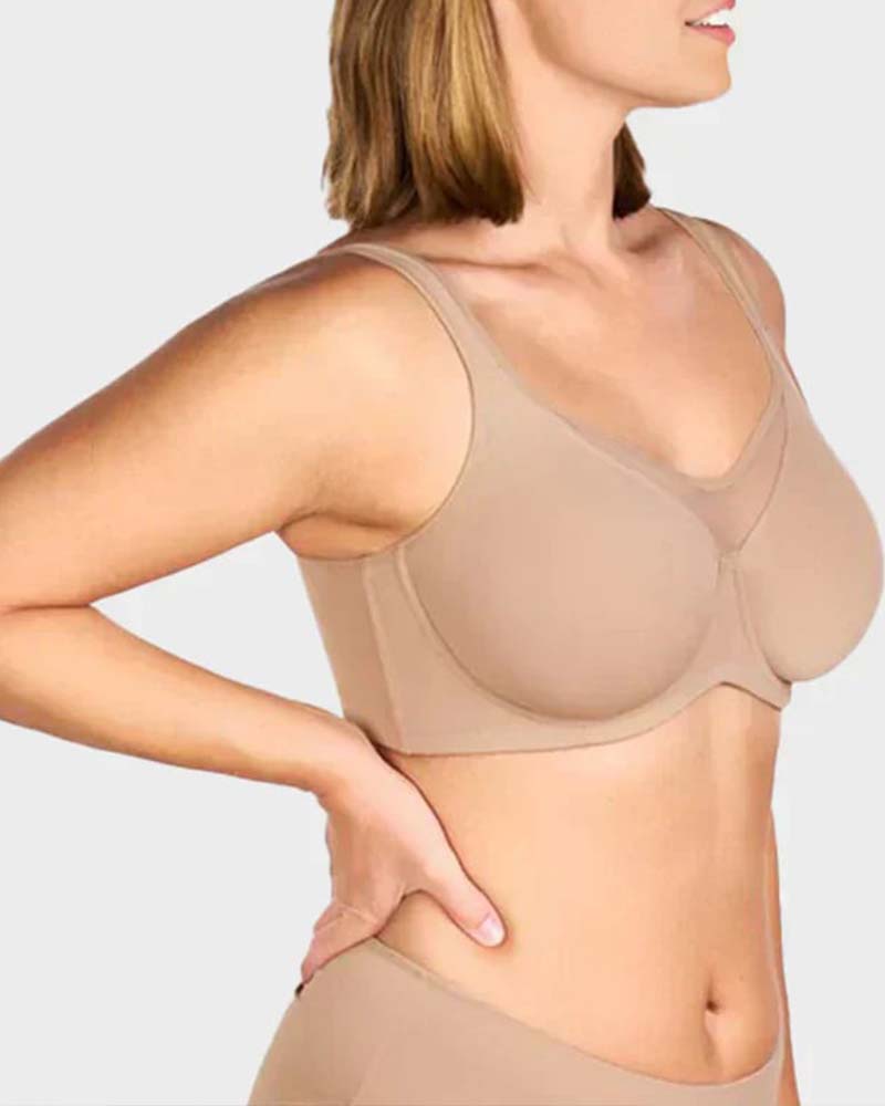 Soutien-Gorge Mesh Assemblé Armature Push-Up