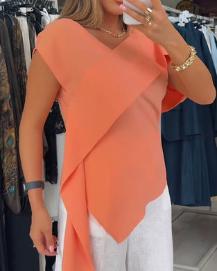 Blouse Volant Design Mode