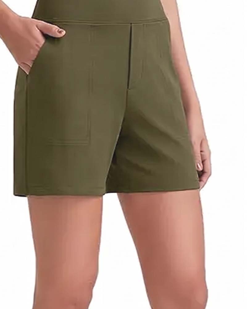 Shorts Taille Haute Athlétique Course