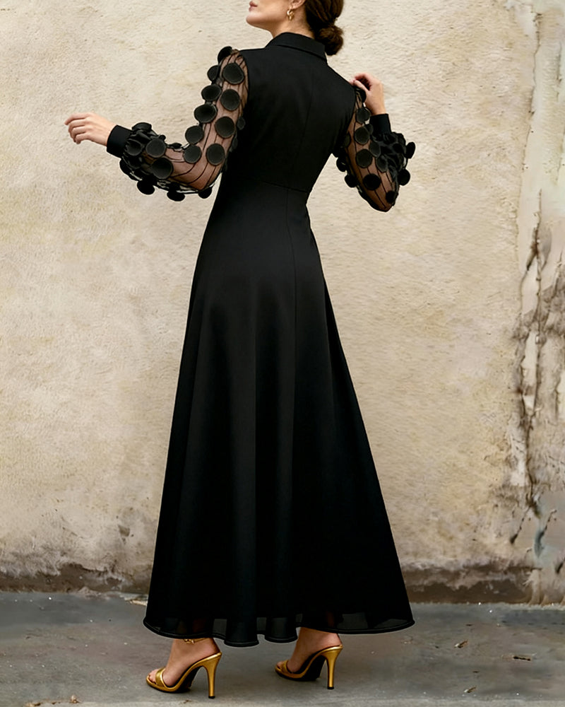 Robe Élégante Et Tendance À Col En V