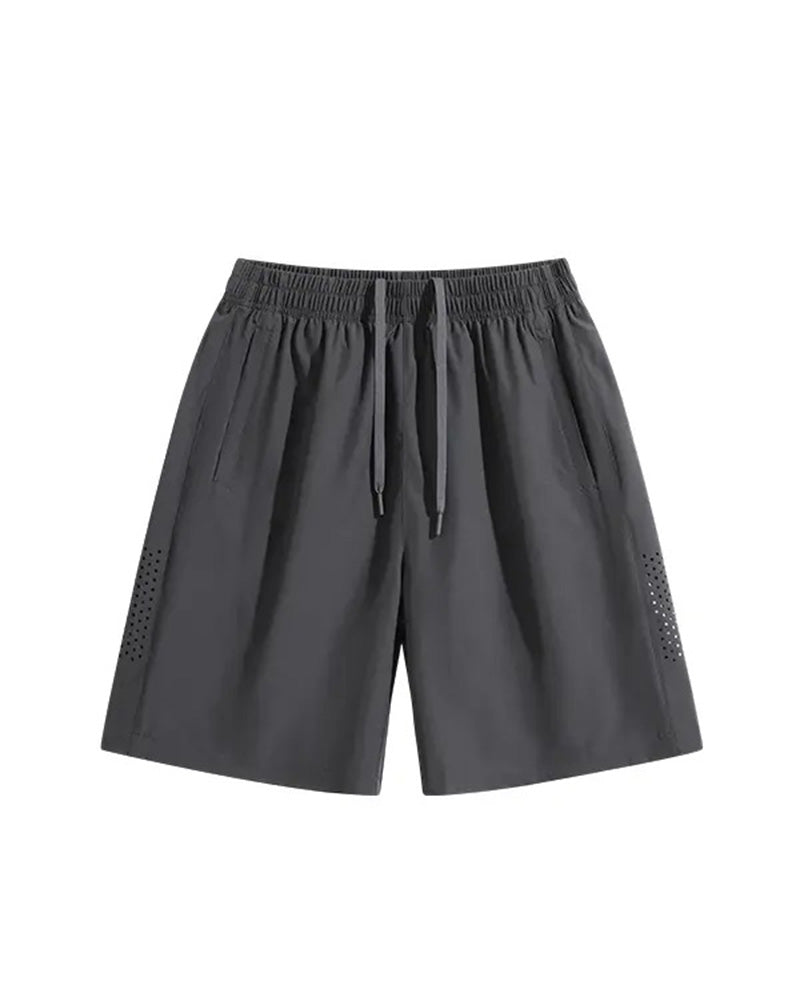 Shorts Poche Cordon Athlétique Décontracté