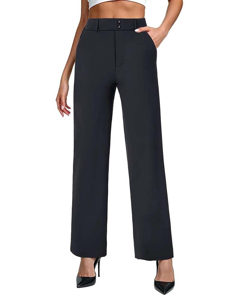 Pantalon Drapé Coupe Costume